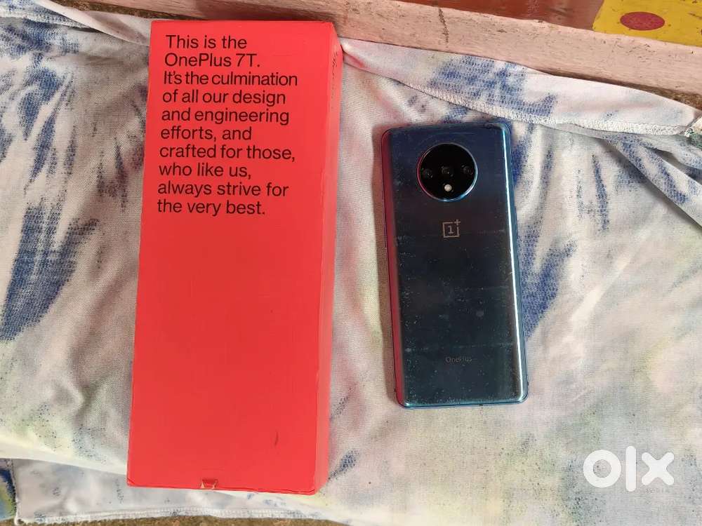 Oneplus 7T, 8gb Ram, 256 Rom , Box Bill Available,No issues