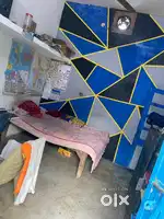 Bedroom and attached bathroom