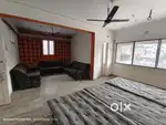 For bachelors 3 BHK flat at AKota on 2nd floor without lift