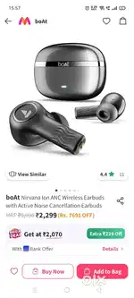 Boat narvana ion anc airbuds