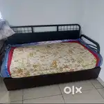 Sofa cum Bed with mattress(with storage)