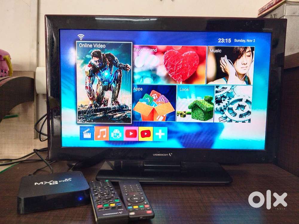 Videocon Sapphire LCD TV with 4K Android Box for sale in Kondhwa.