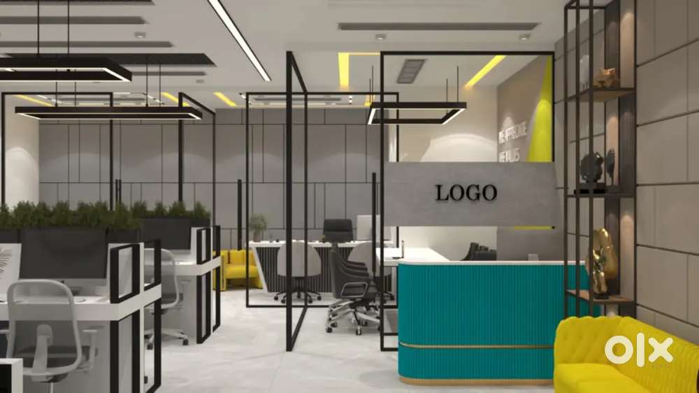 Fully furnished office for rent at Newtown mani casadona building