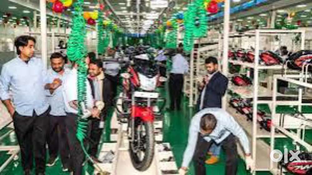 We are hiring for manufacturing company