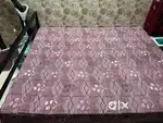 Modern Metal Frame Bed with Free mattress
