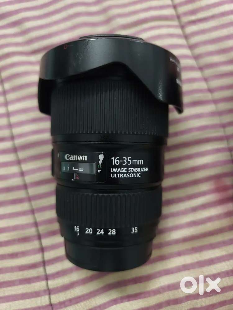 Canon lens EF 16 35mm F4 IS and Tamron 35mm 1.4