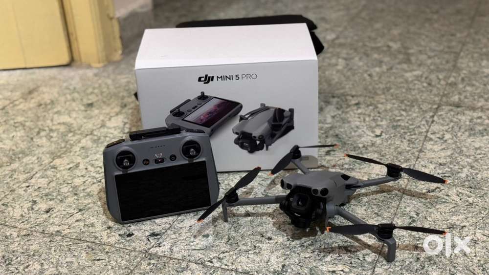 DJI mini 5 pro + Additionalaccessories (3 filters, 3batteries)