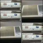 1 YEAR WARRANTY _SPLIT WINDOW AC _FREE DELIVERY_ FRIDGE W. M AC