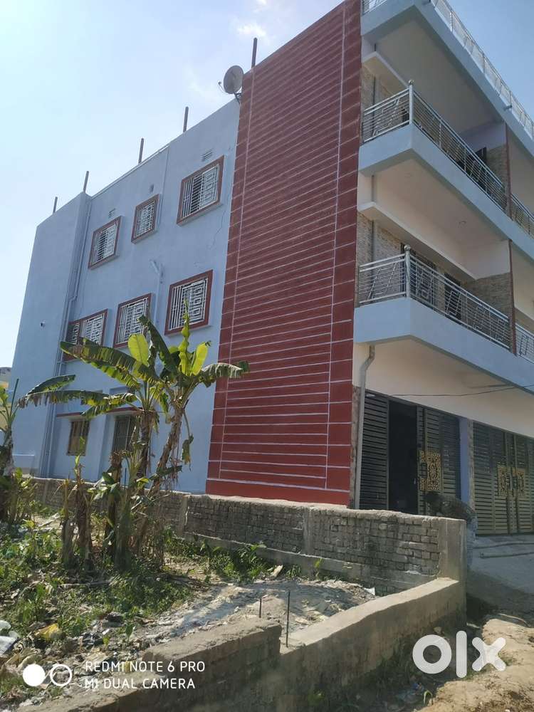 2 BHK flat with balcony and covered parking space