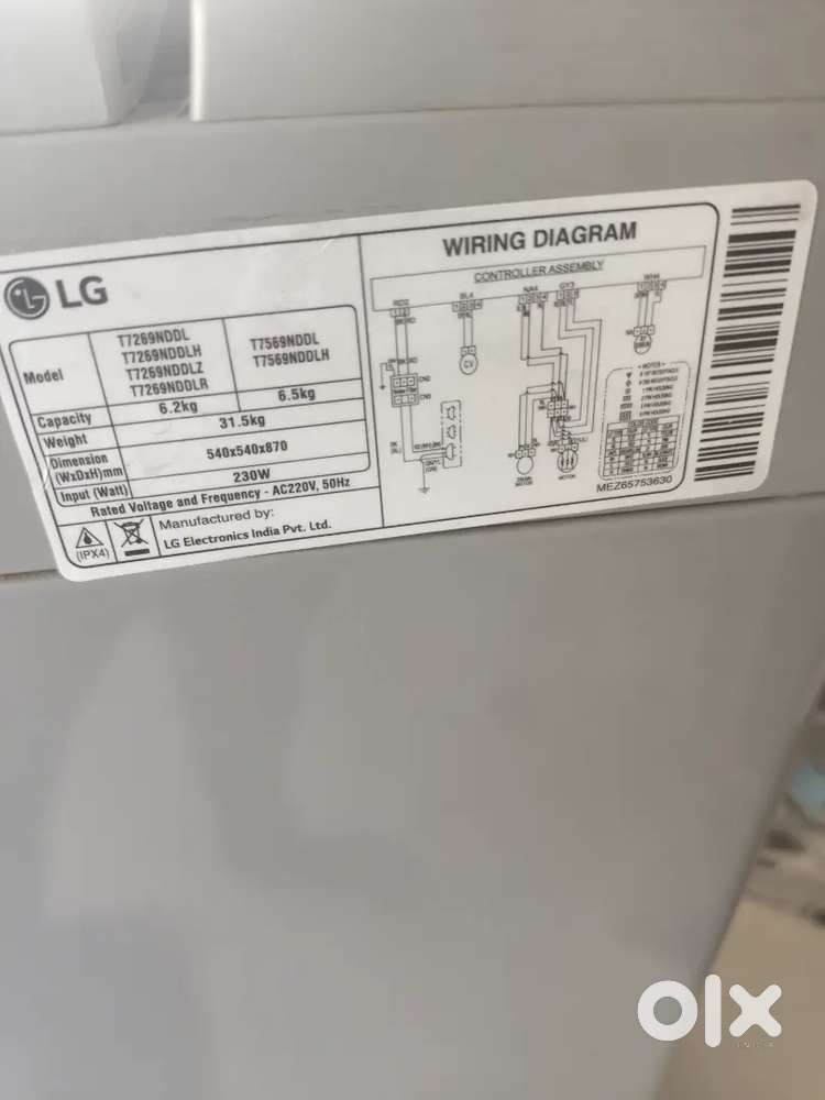 Lg smart inverter 6.5 kg