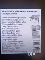 Restaurants equipment available cash on delivery