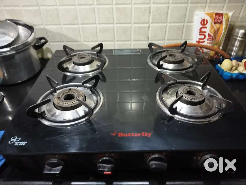 Butterfly 4 burner stove