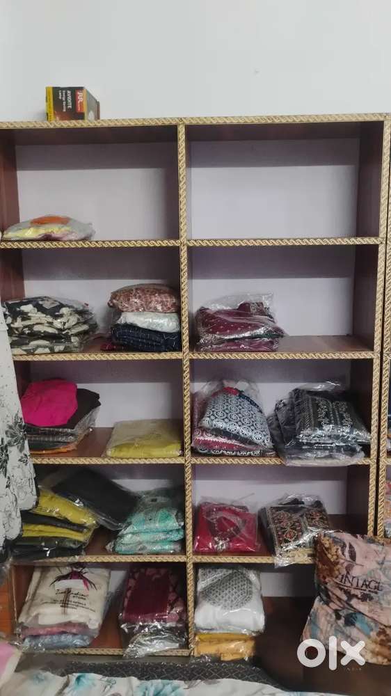 2 piece Rack almari wooden for shop and house