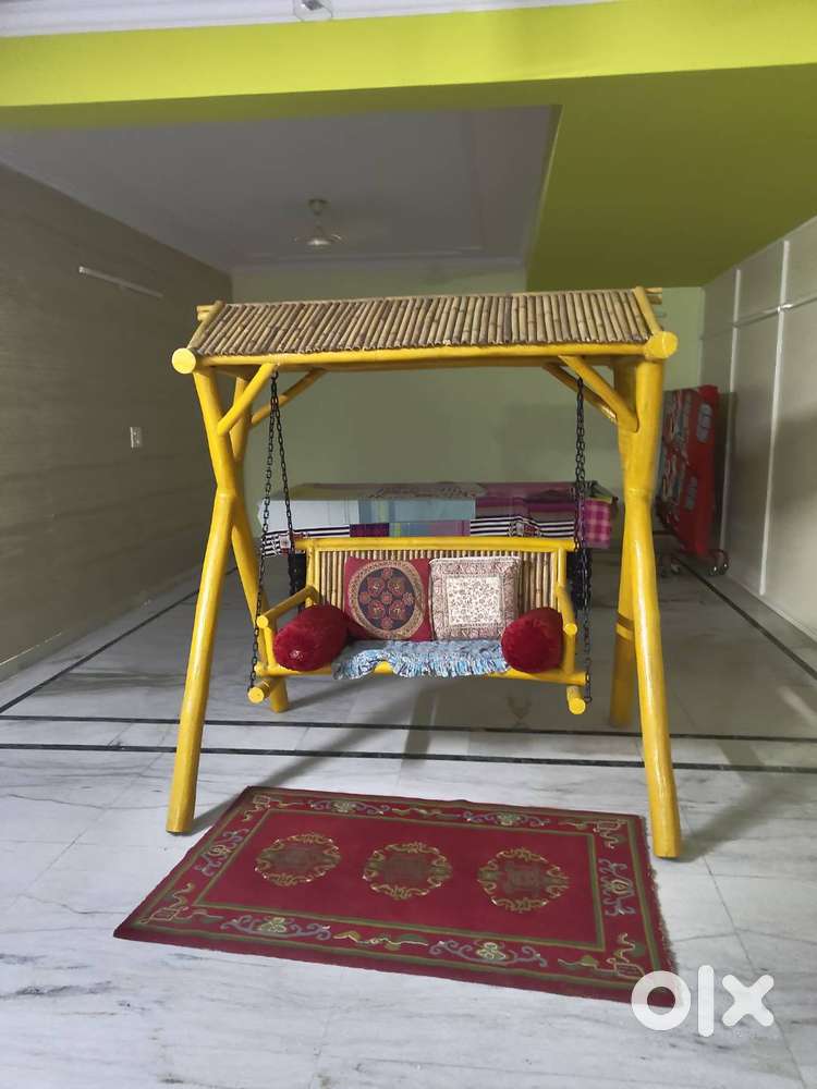 WOODEN JHULA SWING
