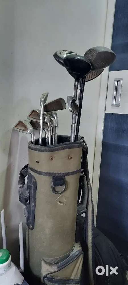 Golf stick set with bag