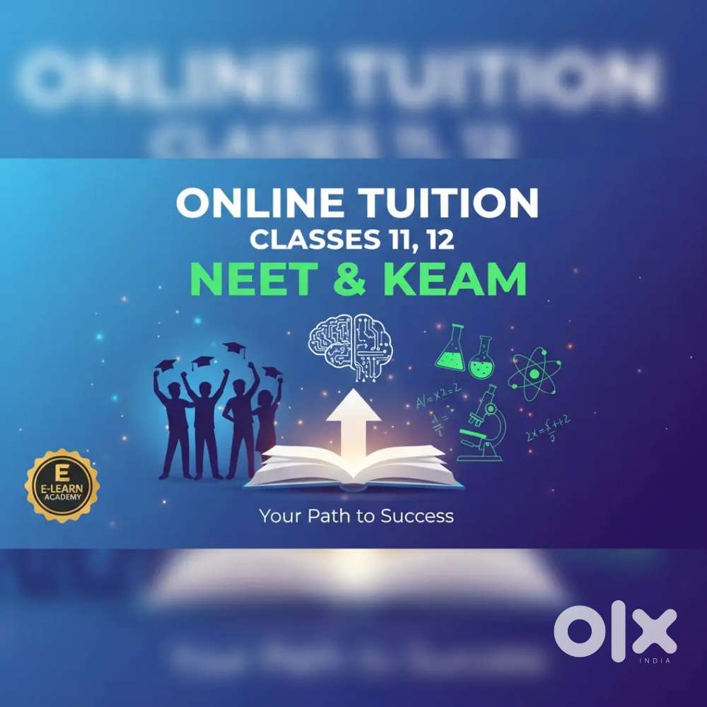 ONLINE ENTRANCE TUITION for CLASS 11, 12, NEET and KEAM
