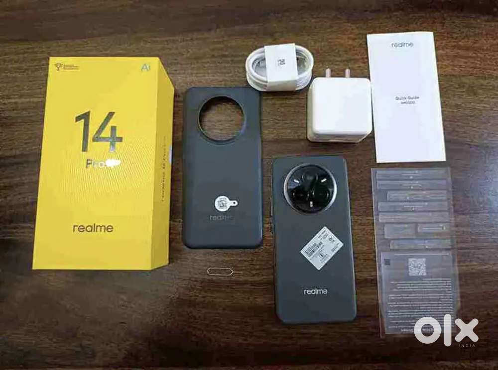 Realme 14 pro 5 months old bill box charger fully scratchless