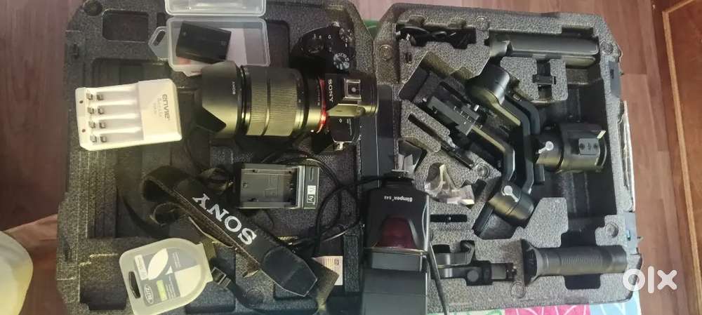 Sony a7lll camera full frame dji gimbal rolling SC