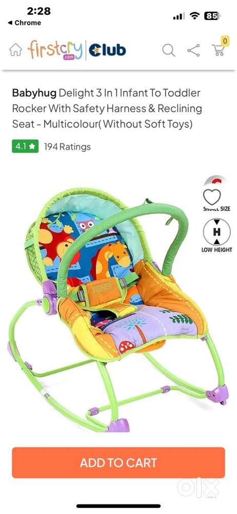 Baby Hug 3 in 1 Rocker