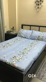 double bed 4*6 feet along with sleepwell mattress