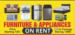 Furniture appliances on RENT klxy lyxu vbsi