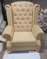 Cream colour wing chair only in Starf furniture