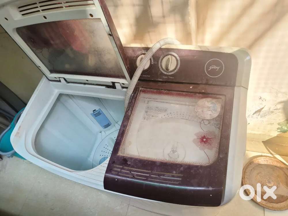 Godrej 7kg Semi Auto Washer+Dryer  Ready to use  Low Price