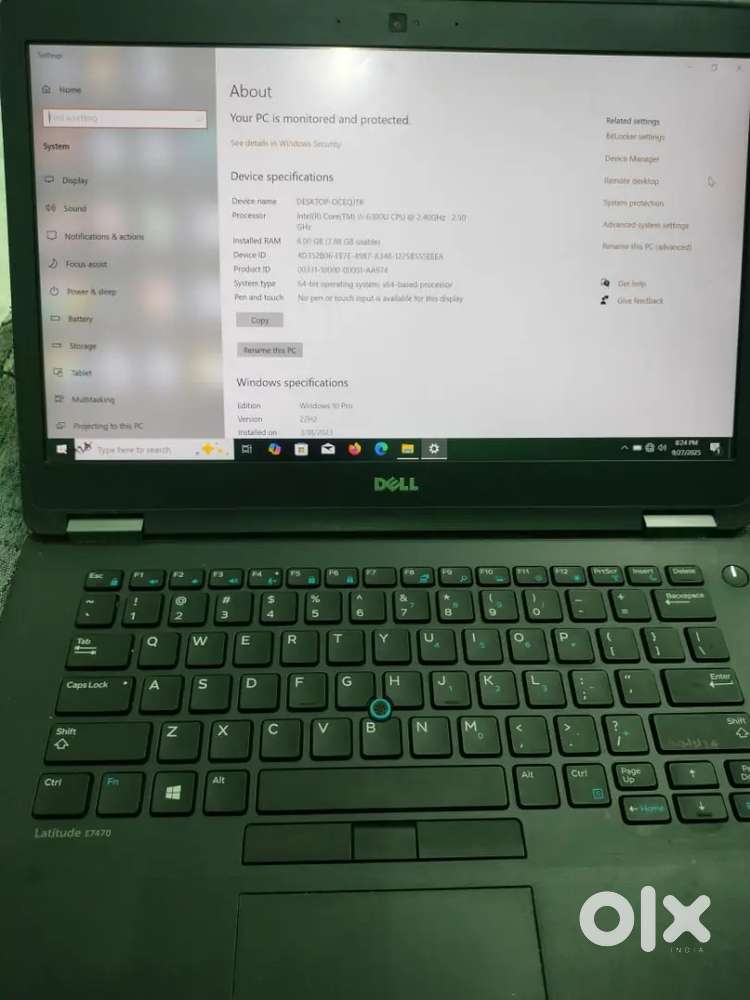 Del laptop i5