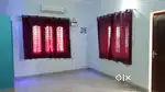 One bedroom with AC and Spacious Balcony with attached toilet and bath