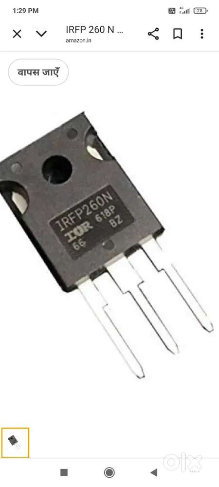 Irfp260 200volt 500 watt