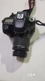 Canon EOS 80d with 18-55 stm lense rarely used