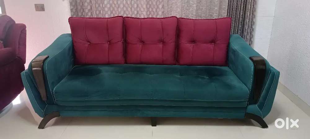 3 seater sofa set + lounger