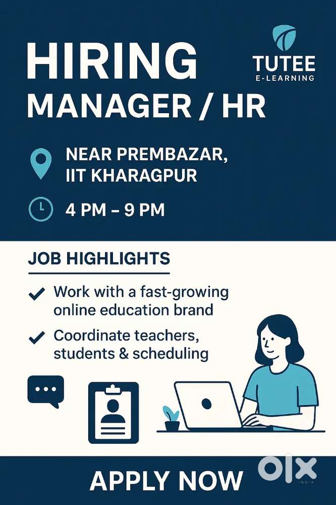 Manager/hr required