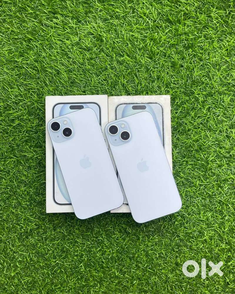 Apple iPhone 15 128GB Blue Color Indian - Good Condition With Bill