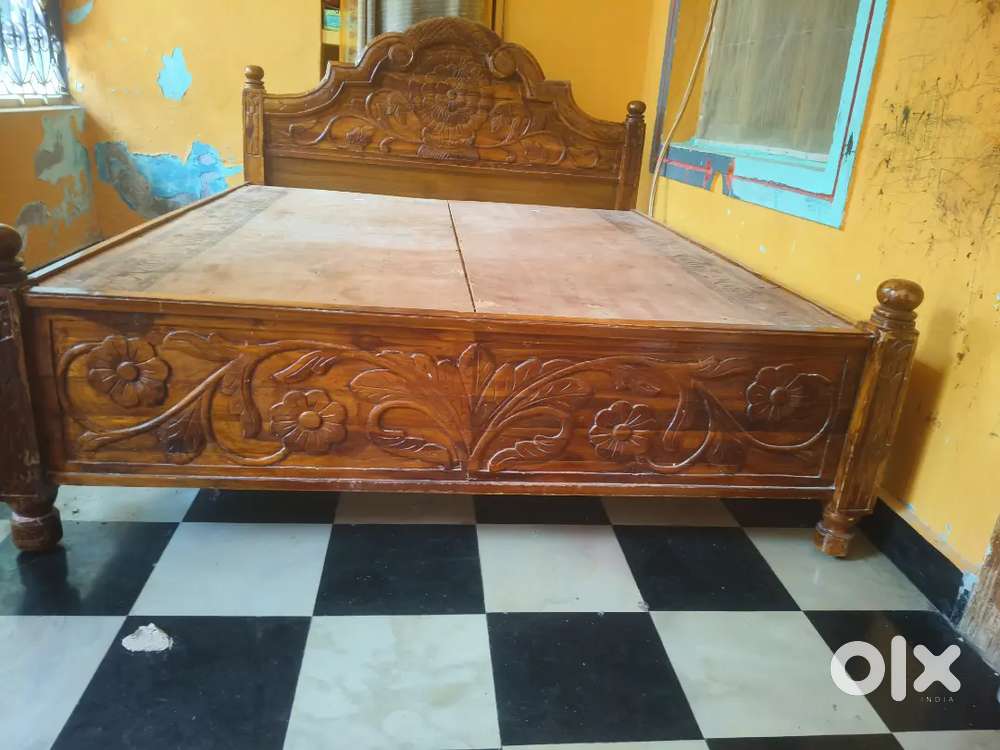 Malaysia wood double cot