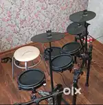 Electronics Drum Kit 8 piece with Mesh