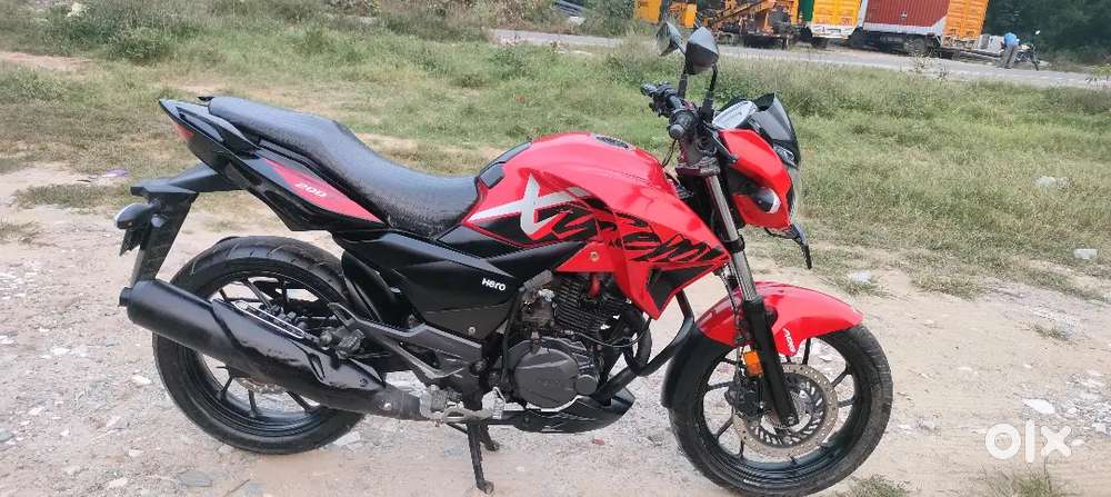 Hero Xtreme 200 R double disc ABS bs4 enjan full insurance
