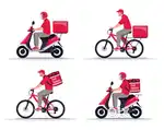 Bike rider job