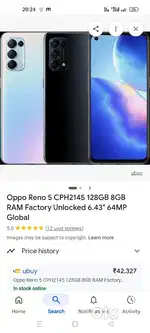 Oppo reno 5pro 5g for sale good storage