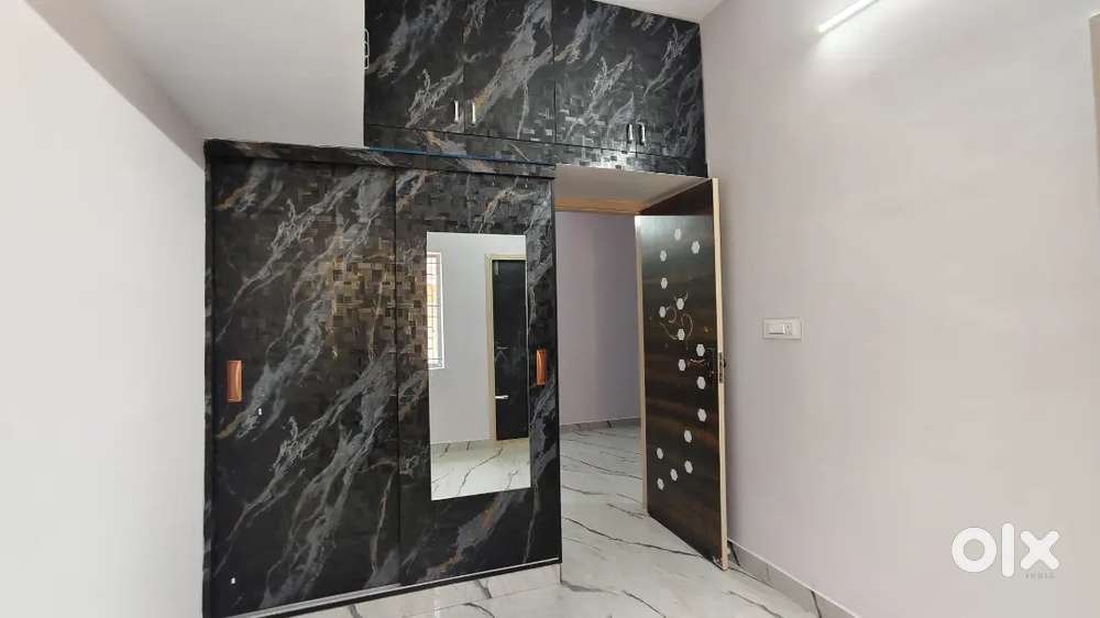 It's new building and semi furnished