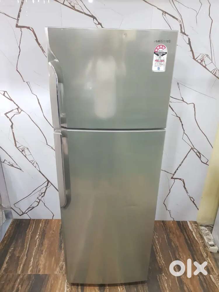 Samsung 303ltrs chrome body double door refrigerator available*/*