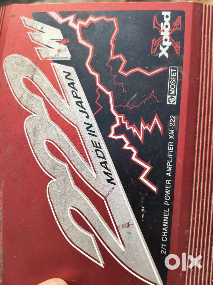 Urgent sell Original Sony XPlōd 222W series amplifier