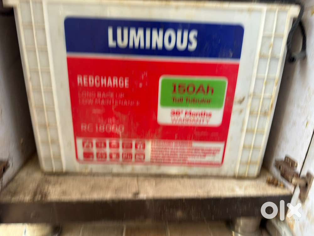 Luminous Inverter and Battery