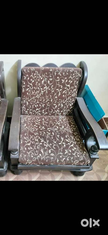 Strong Wooden Sofa set-urgent selling