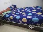Double side mattress with bed