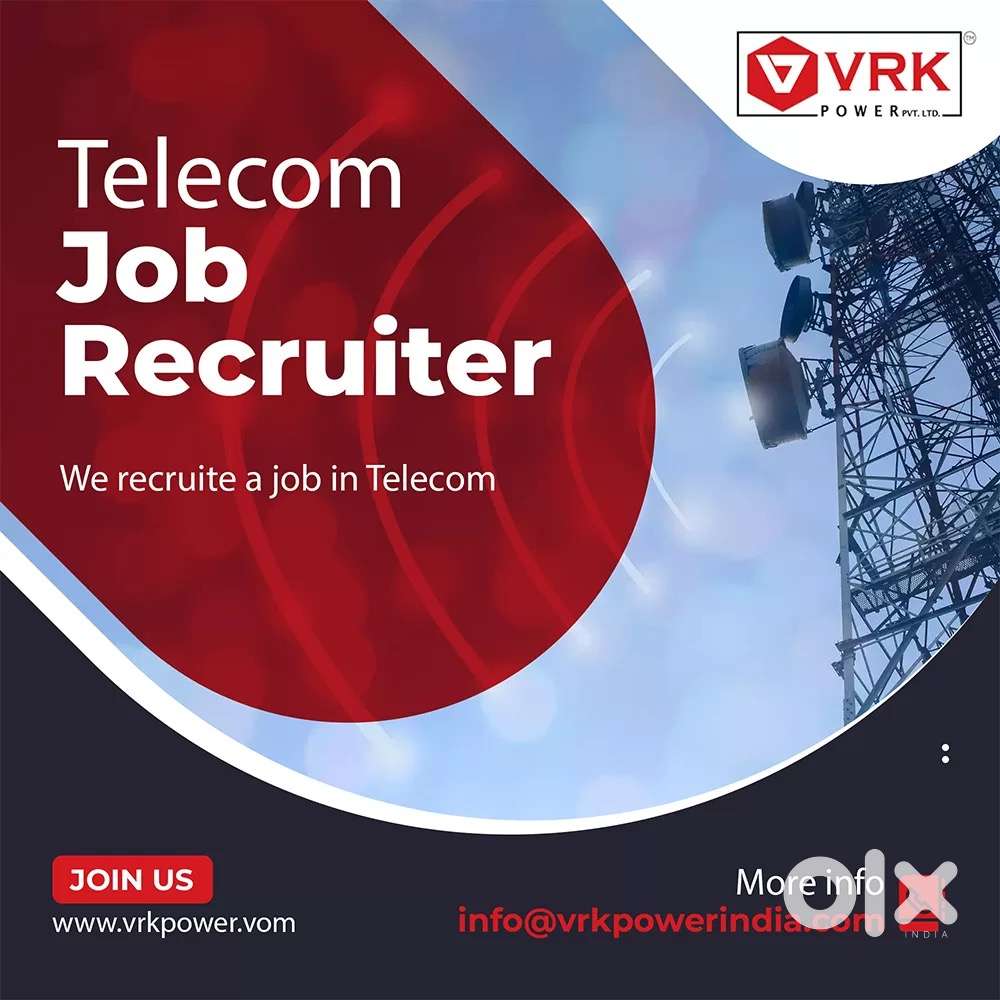 Need good english and good comunication skills