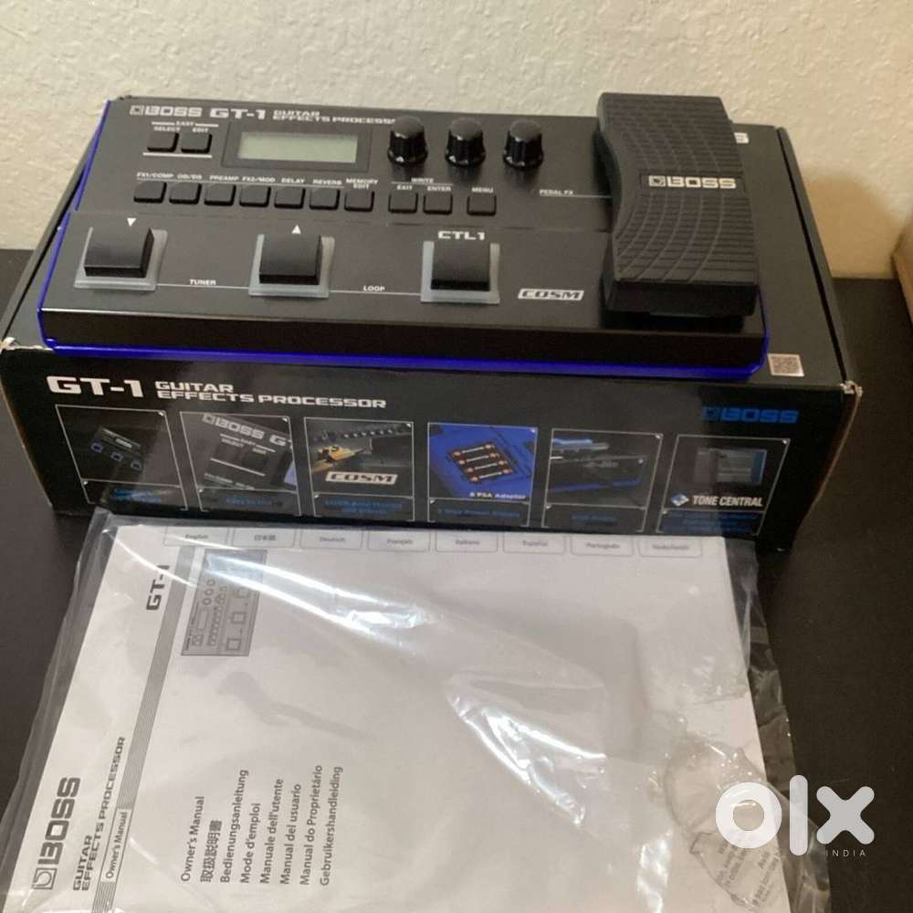 New In Open Box Boss GT-1 Guitar Multi-Effects Pedal