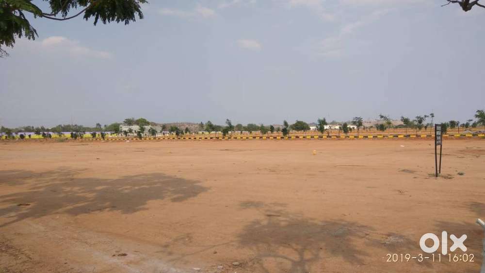 plot for sale for 1 lacs and ready to construct house in hmda venture