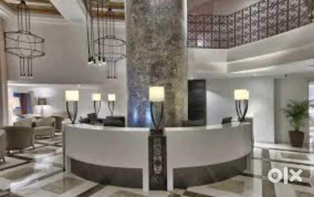 We are hiring for receptionist female(front office executive)