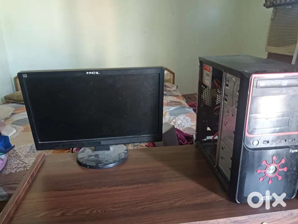 Pc with monitor